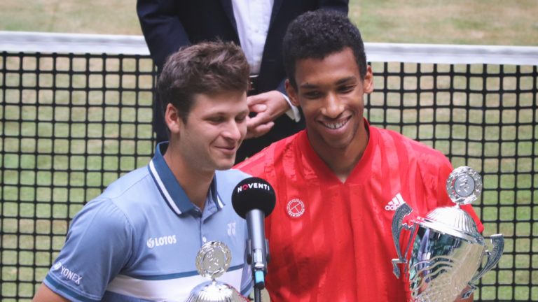 Félix Auger-Aliassime and Hubert Hurkacz fall in Halle ...