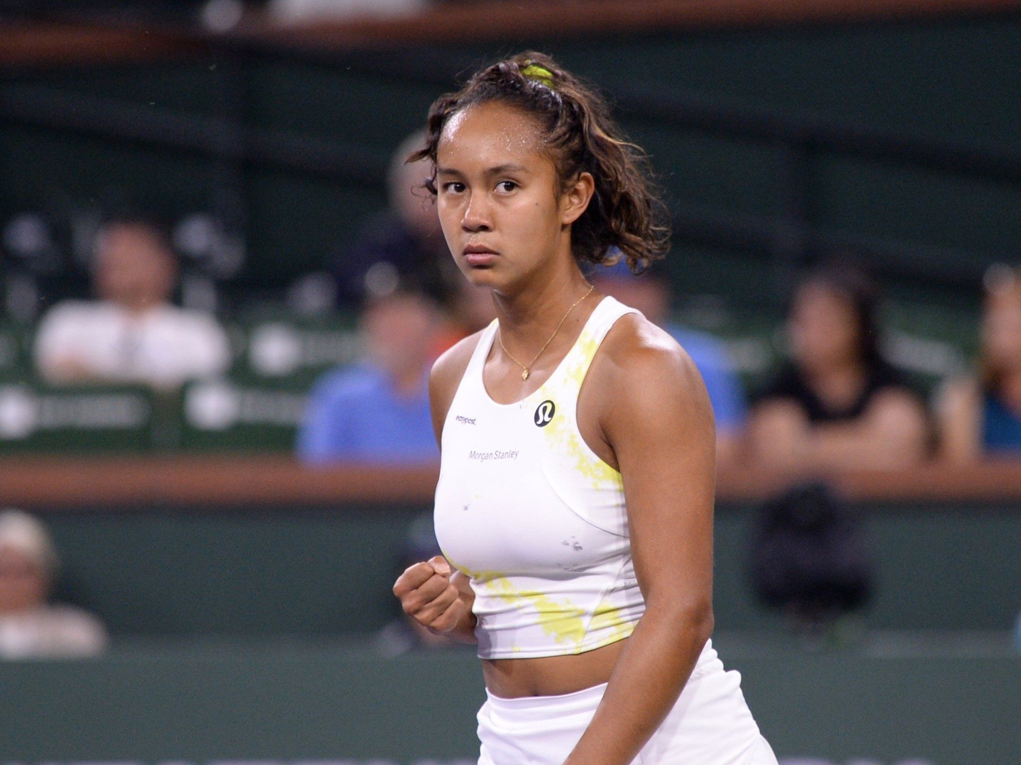 Indian Wells Leylah Annie Fernandez reaches the fourth round for the second straight year