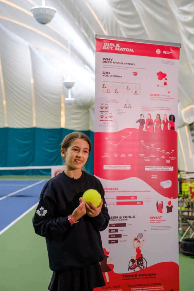 Inaugural Girls. Set. Match. Tie-break Tournament presented by National  Bank held on Saturday - Tennis Canada