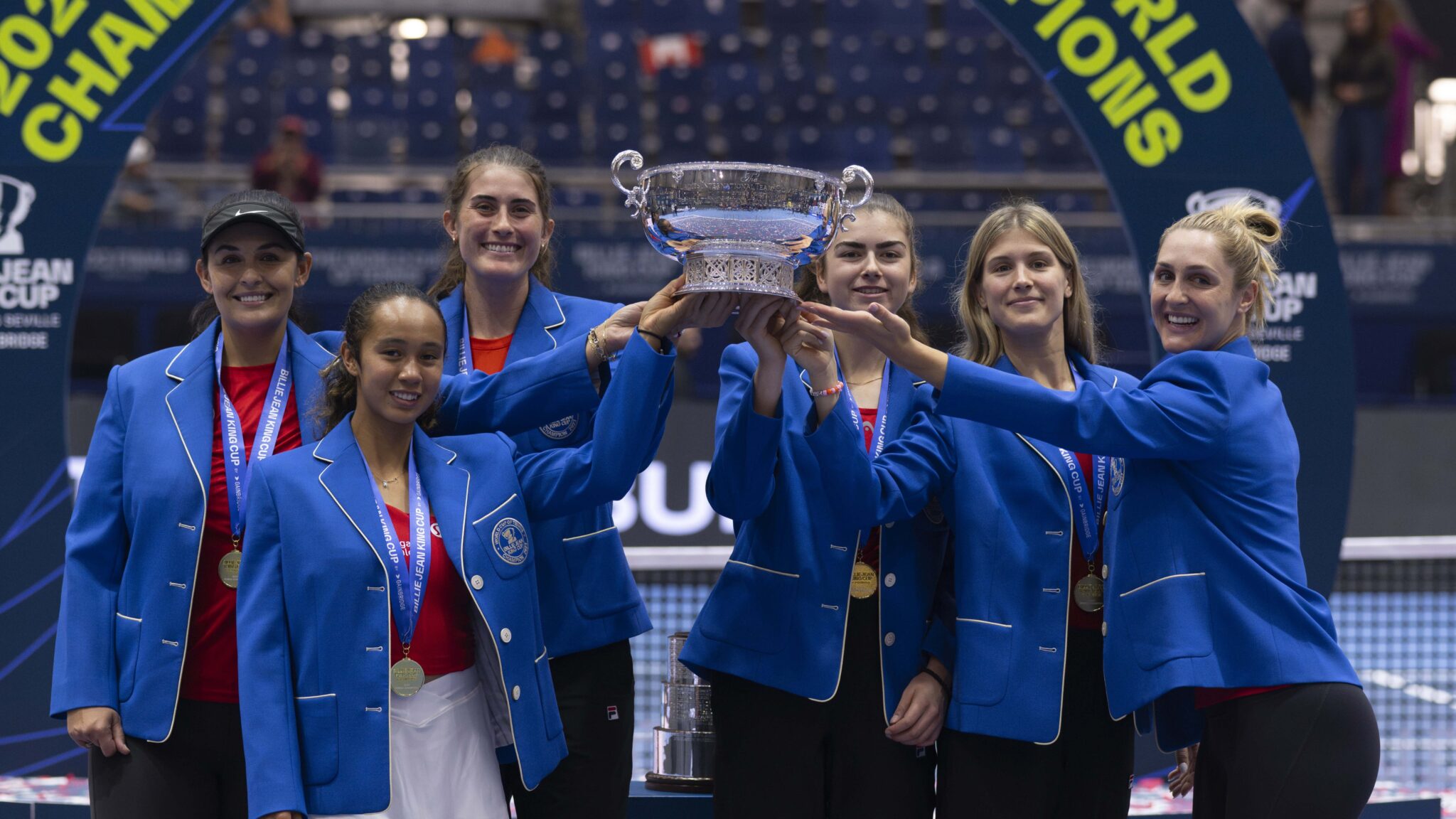 Canada Wins First Billie Jean King Cup Title - Tennis Canada