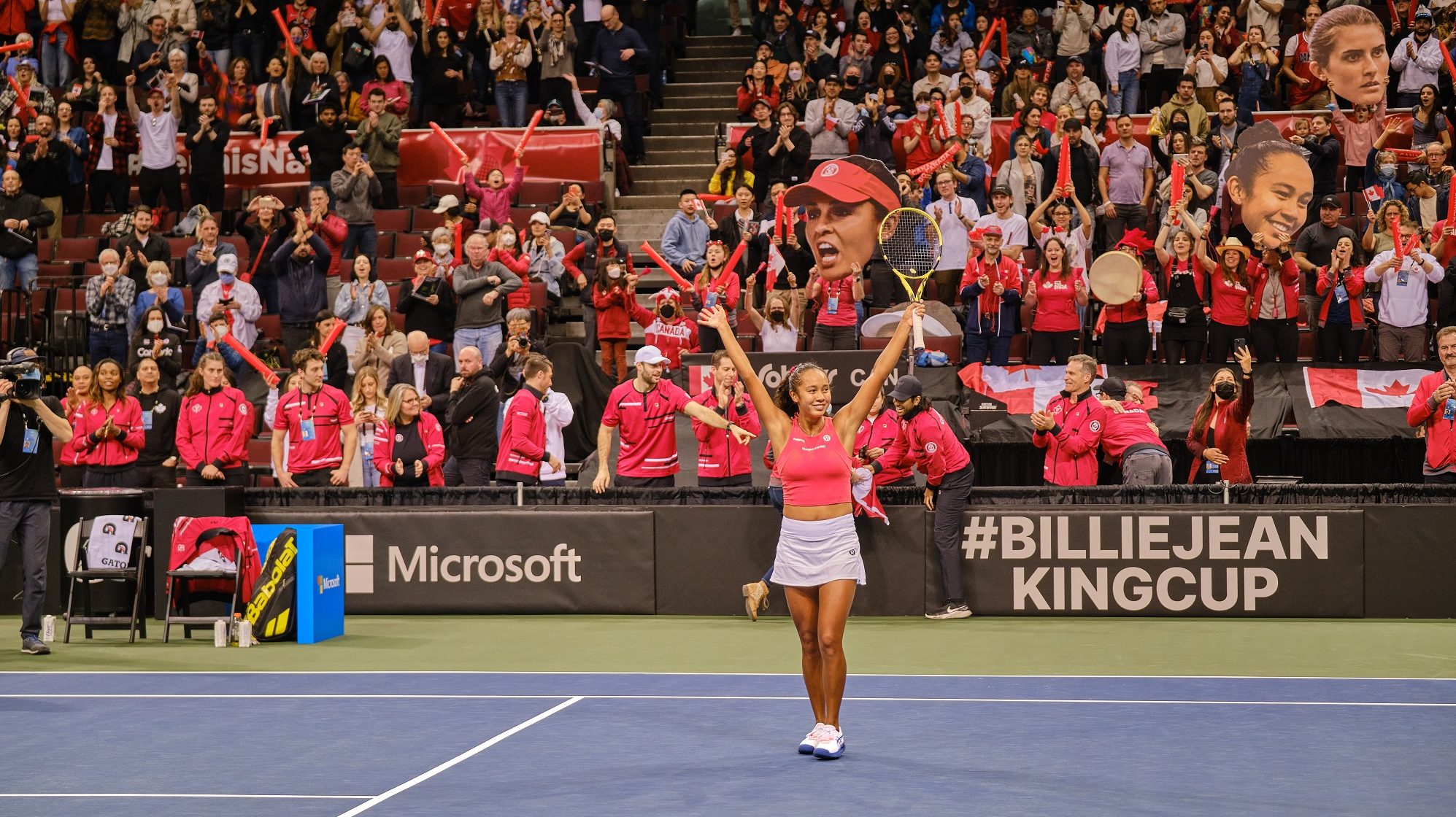 The World Cup of women's tennis returns to Vancouver this April as