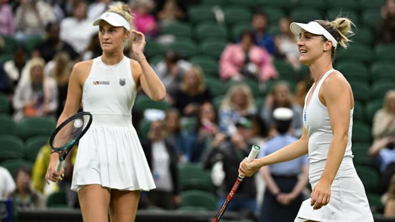 Gabriela Dabrowski and Erin Routliffe 2024 Wimbledon final