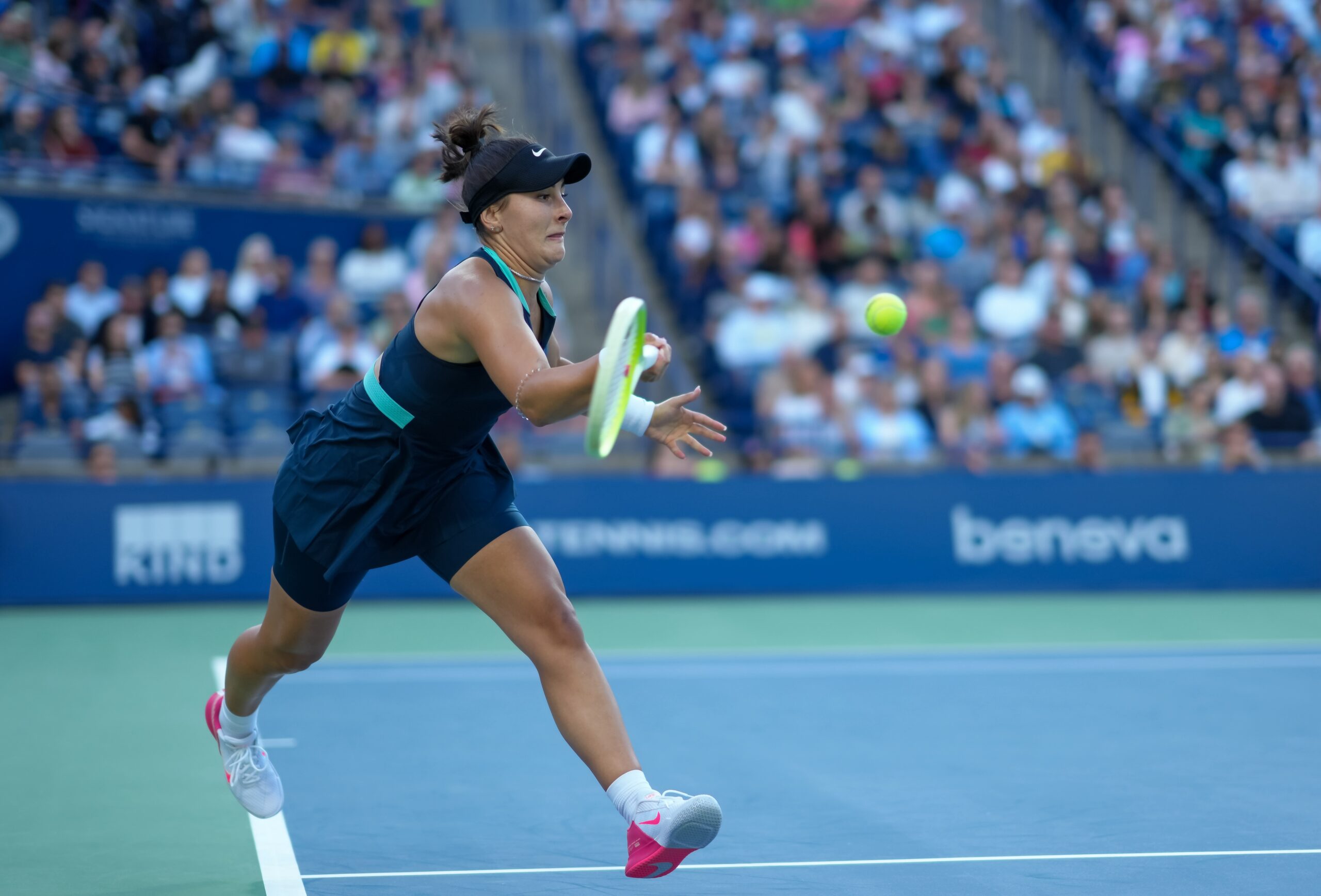 Bianca Andreescu stumbles against Jasmine Paolini  – Tennis Canada