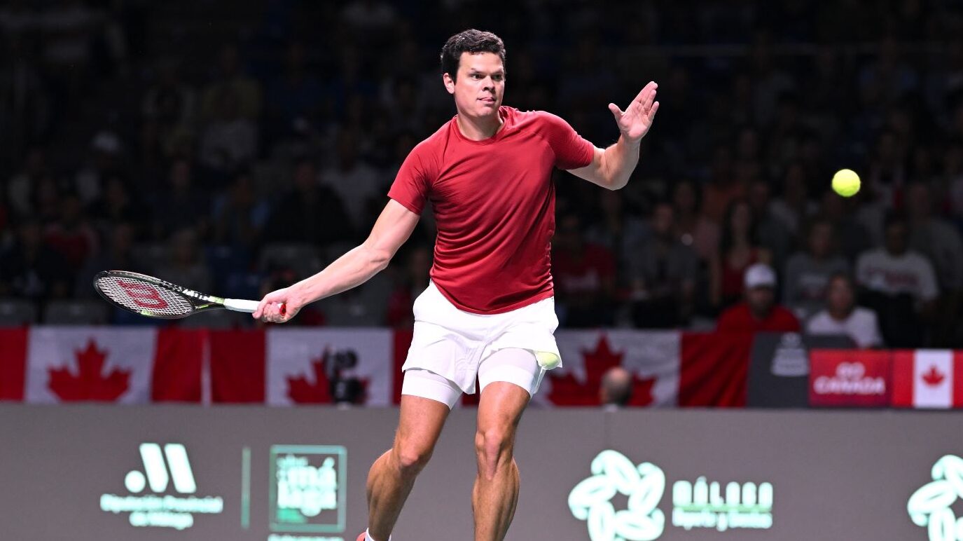 Milos Raonic to join Team Canada for Davis Cup Final 8, replacing Félix Auger-Aliassime