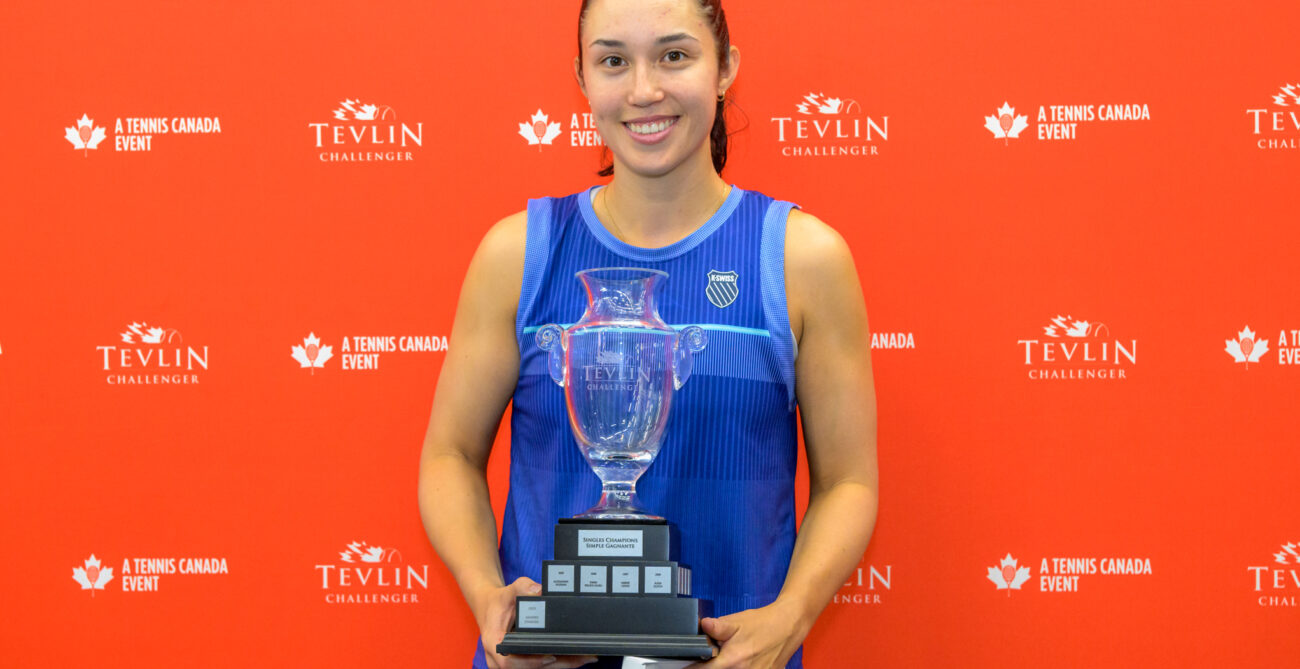 Louisa Chirico trophy post 2024 Tevlin Challenger